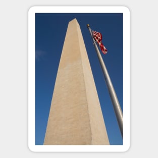 Washington monument Sticker